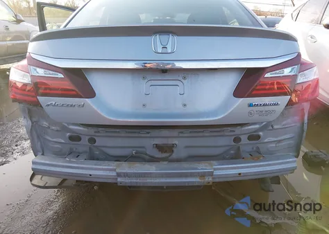 2017 Honda Accord Hybrid из США, поврежденный, VIN JHMCR6F33HC021635